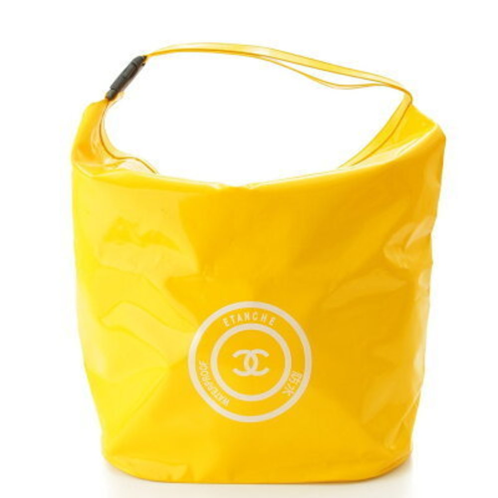 Chanel Beach Bag Pool Waterproof Yellow